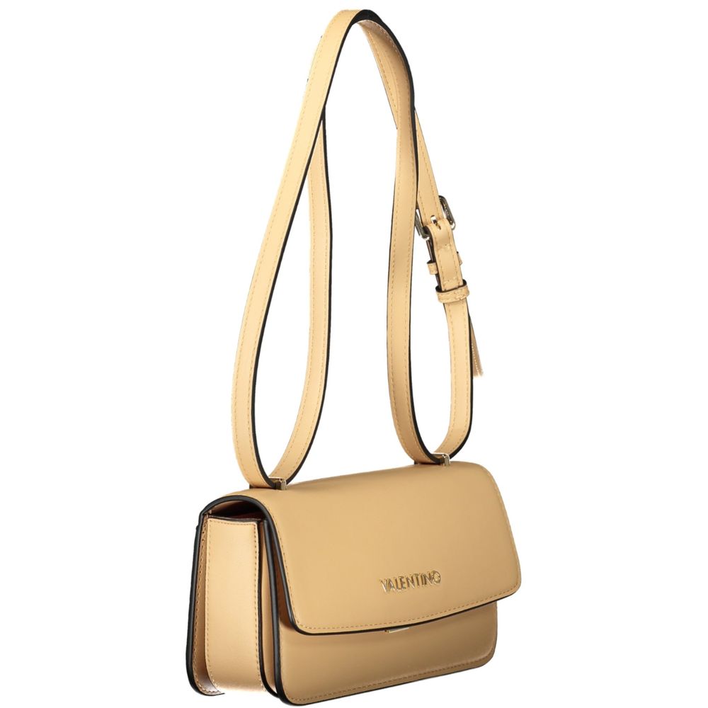 Mario Valentino Beige Polyurethane Women Handbag - Image 3