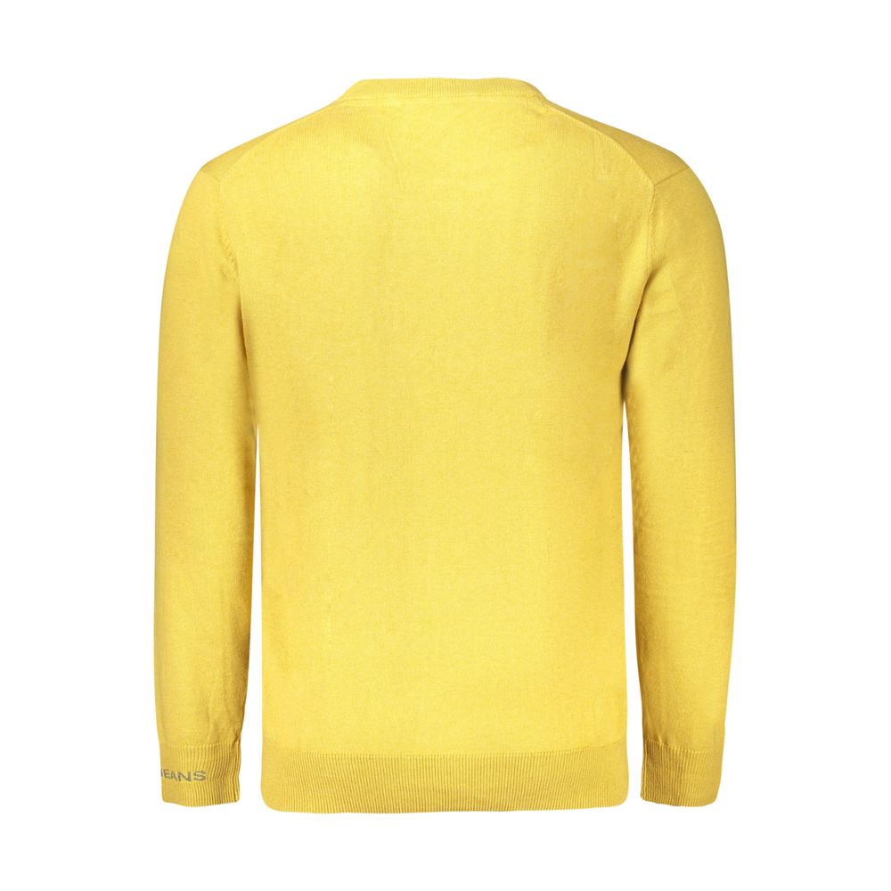 Pepe Jeans Yellow Cotton Men Sweater - Image 2