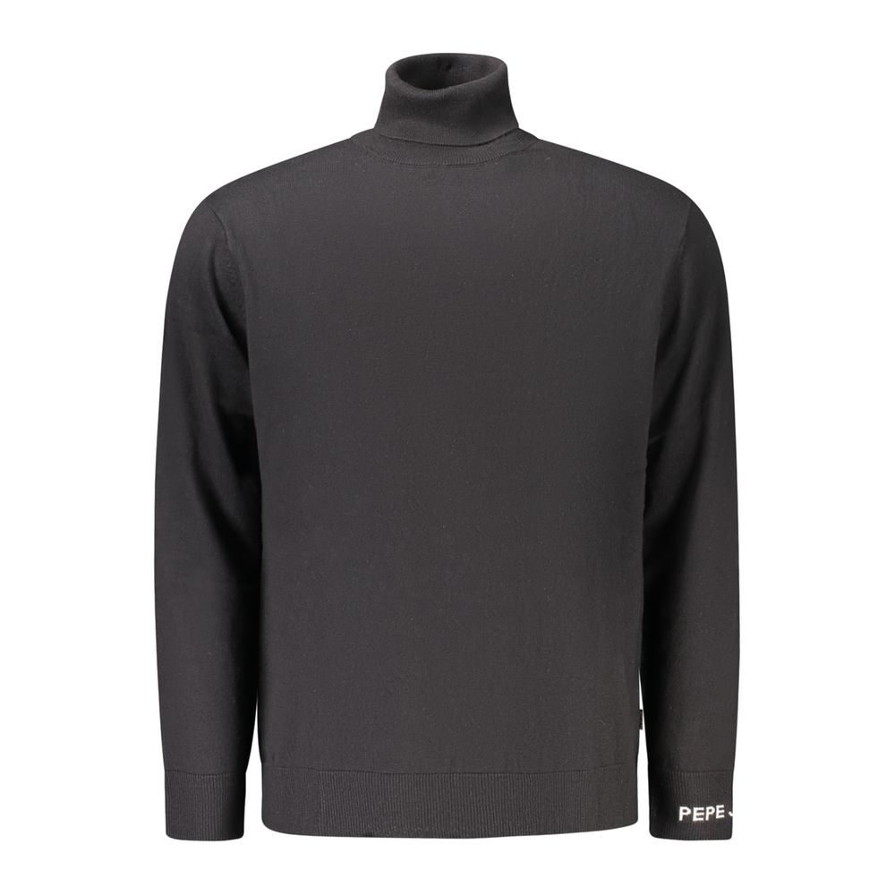 Pepe Jeans Black Cotton Men Sweater