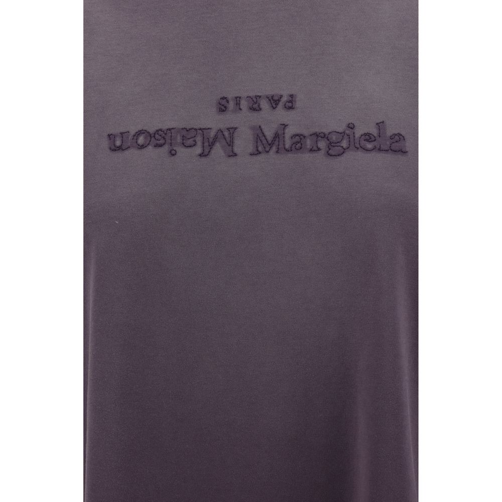 Margiela Purple Cotton T-Shirt - Image 3