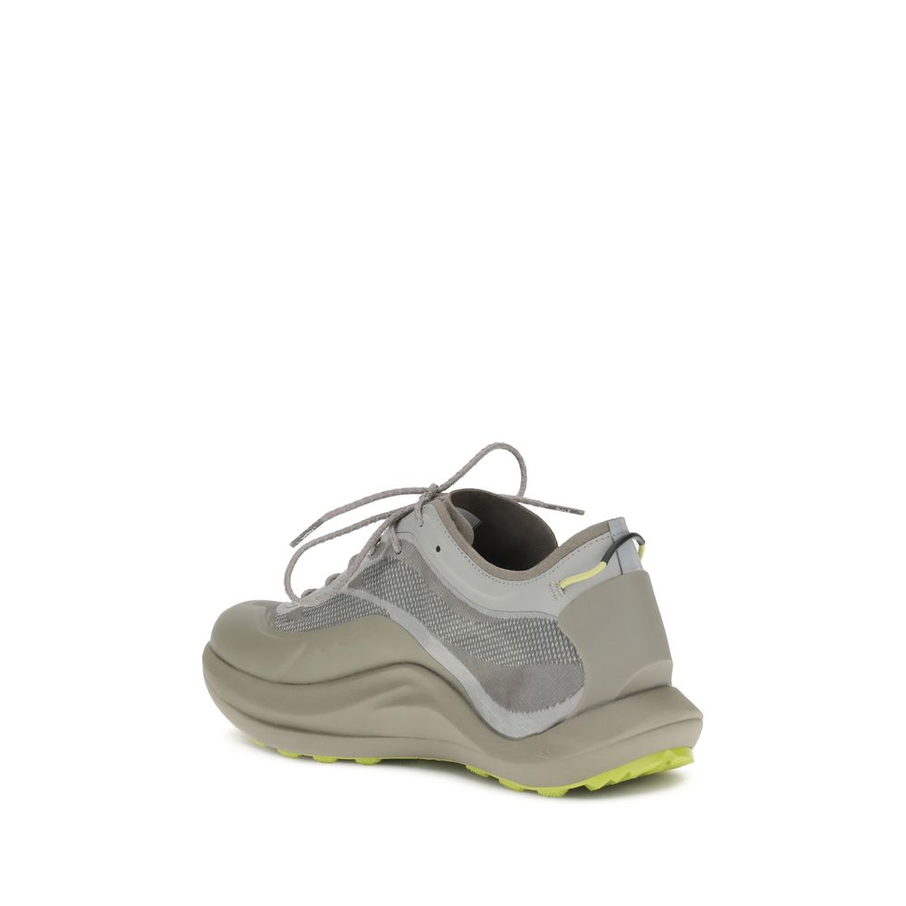 ROA Gray Polyester Athletic Sneakers - Image 3