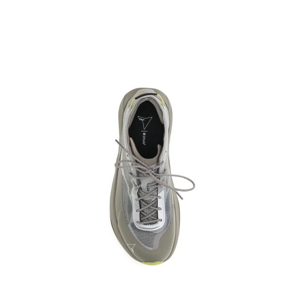 ROA Gray Polyester Athletic Sneakers - Image 4