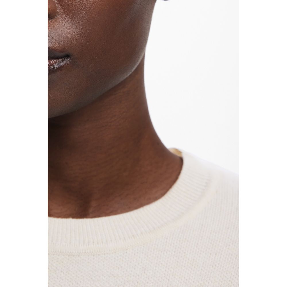 Desigual Beige Wool Women Sweater - Image 3