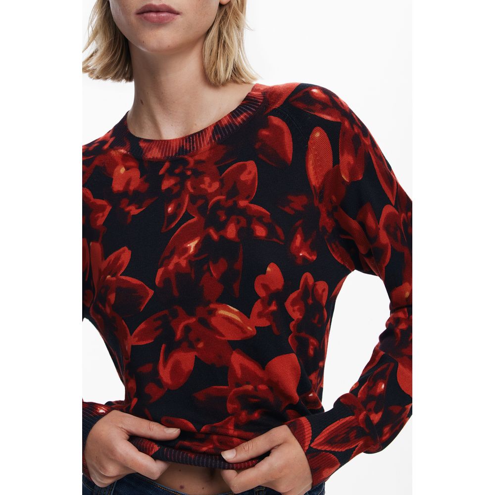 Desigual Black Viscose Women Sweater - Image 3