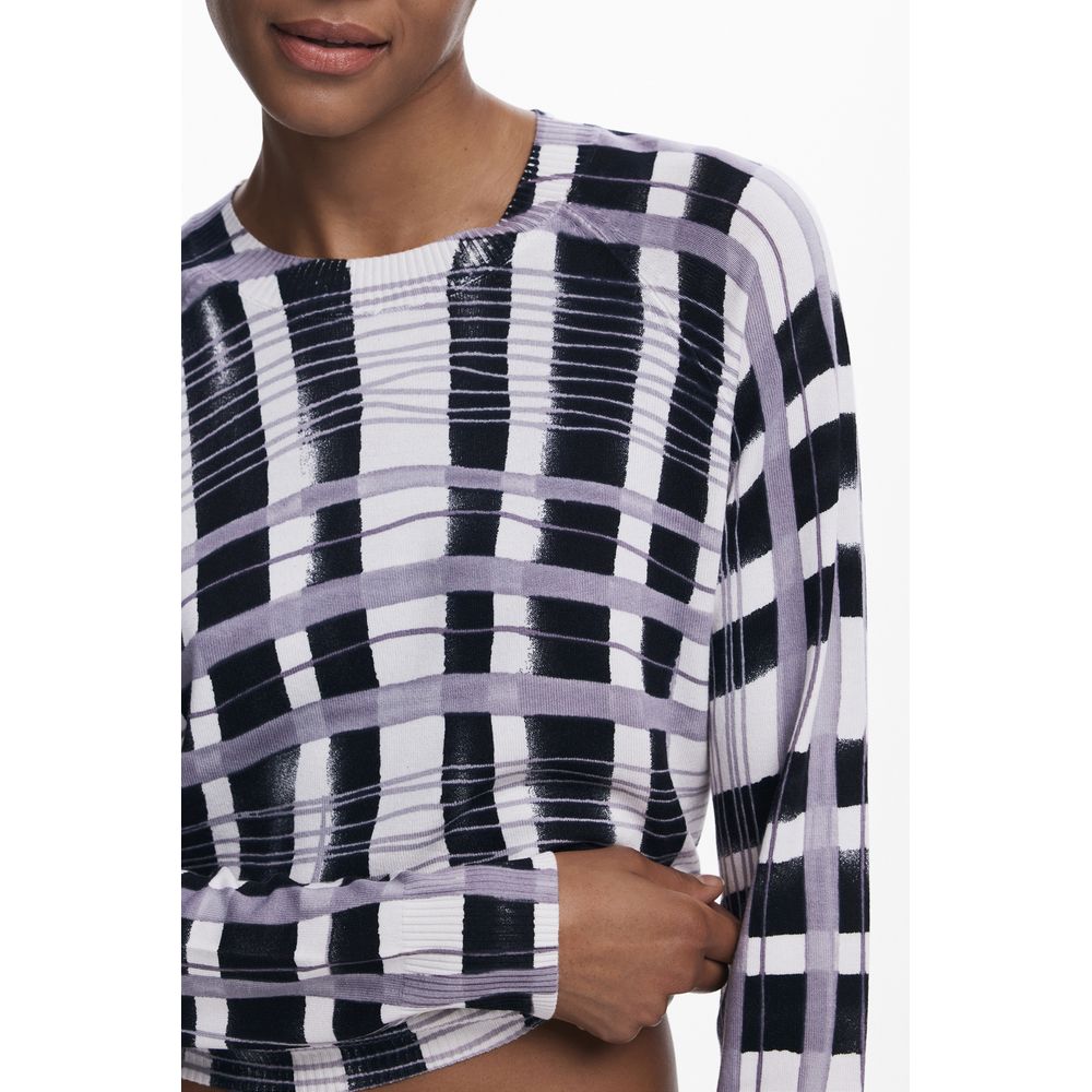 Desigual "Bianco Viscosa Womens Sweater" - Image 3