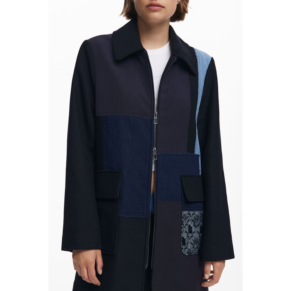 Desigual Black Polyester Women's Jacket - Image 3