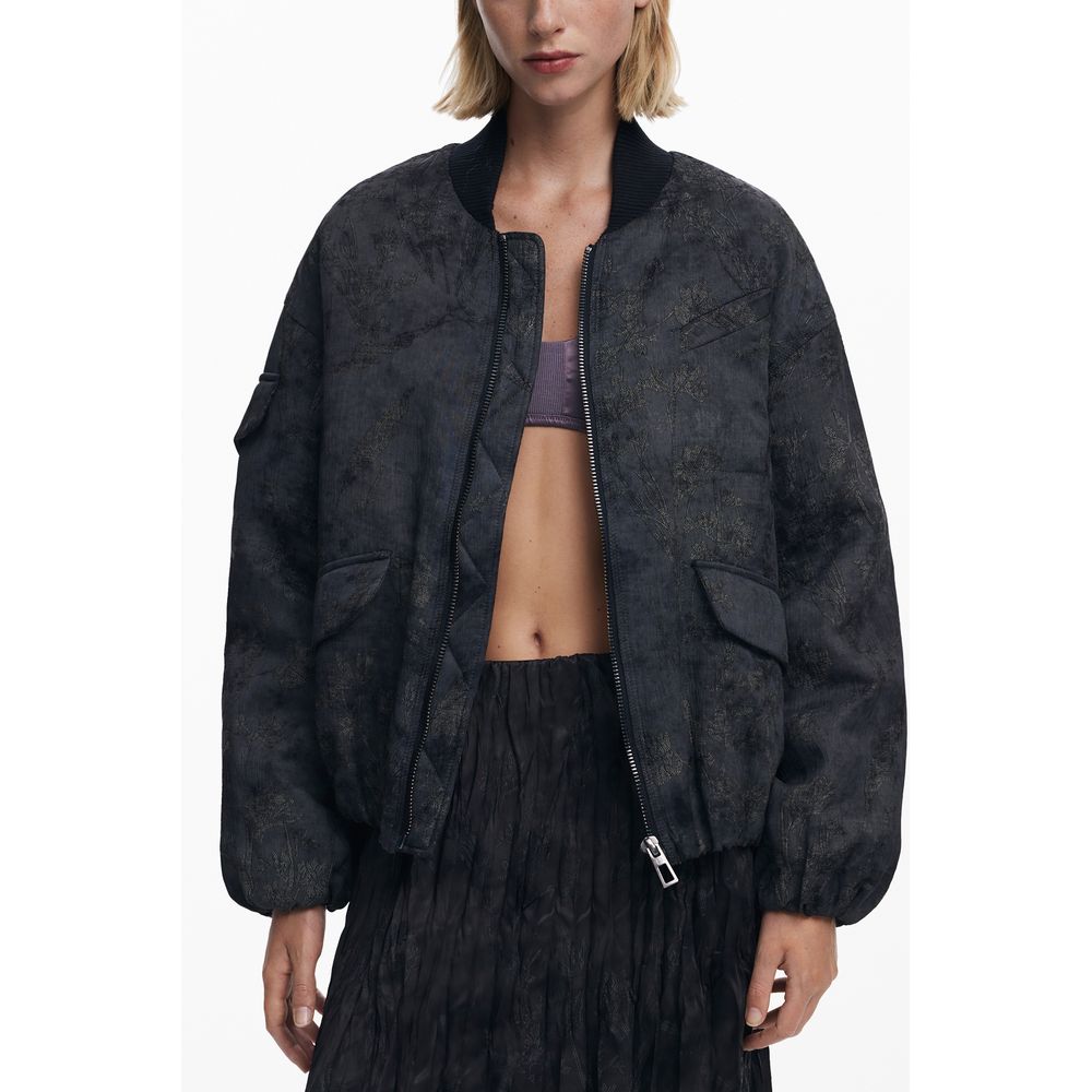 Desigual Black Polyester Women Jacket