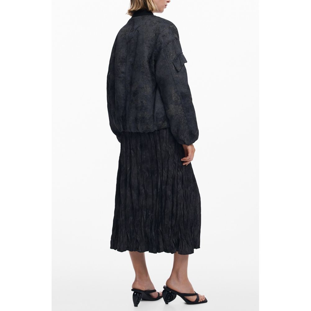 Desigual Black Polyester Women Jacket - Image 2