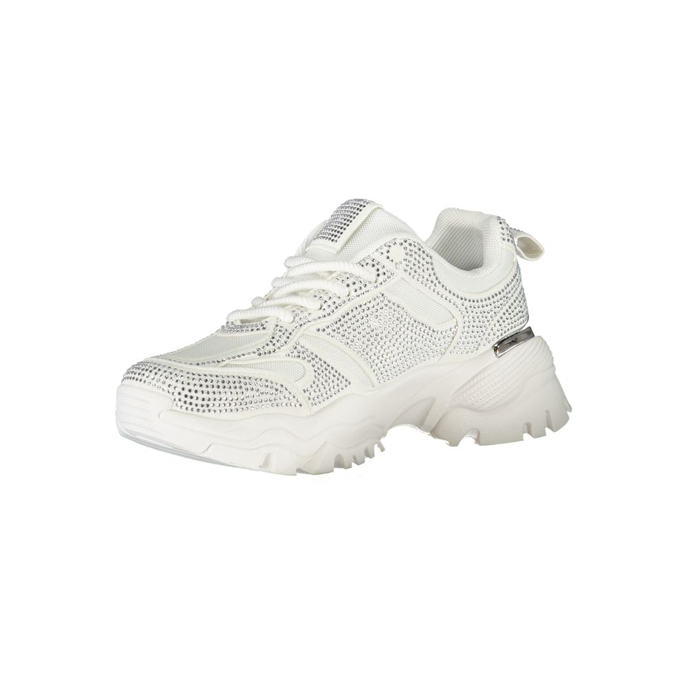 Laura Biagiotti Bianco Polyurethane Women Sneaker - Image 3