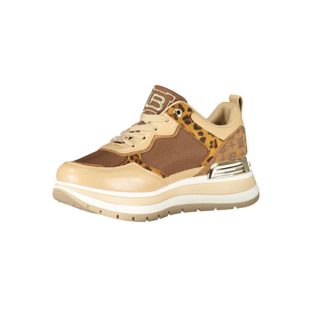 Laura Biagiotti Brown Polyester Women Sneaker - Image 3