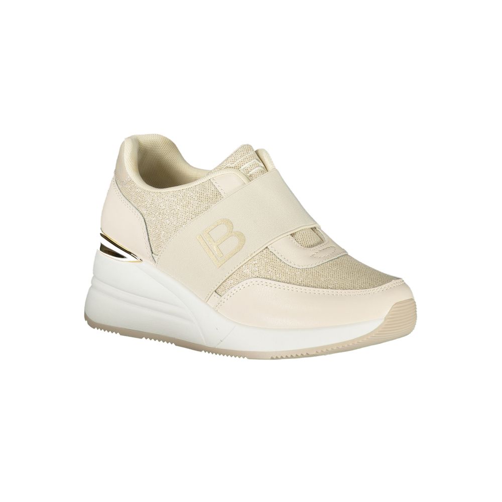 Laura Biagiotti Beige Polyurethane Women Sneaker - Image 2