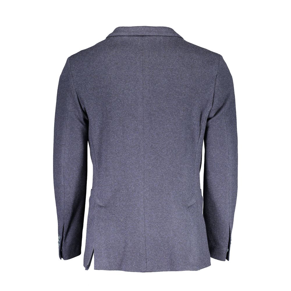 Gant Blu Cotton Men's Jacket - Image 2