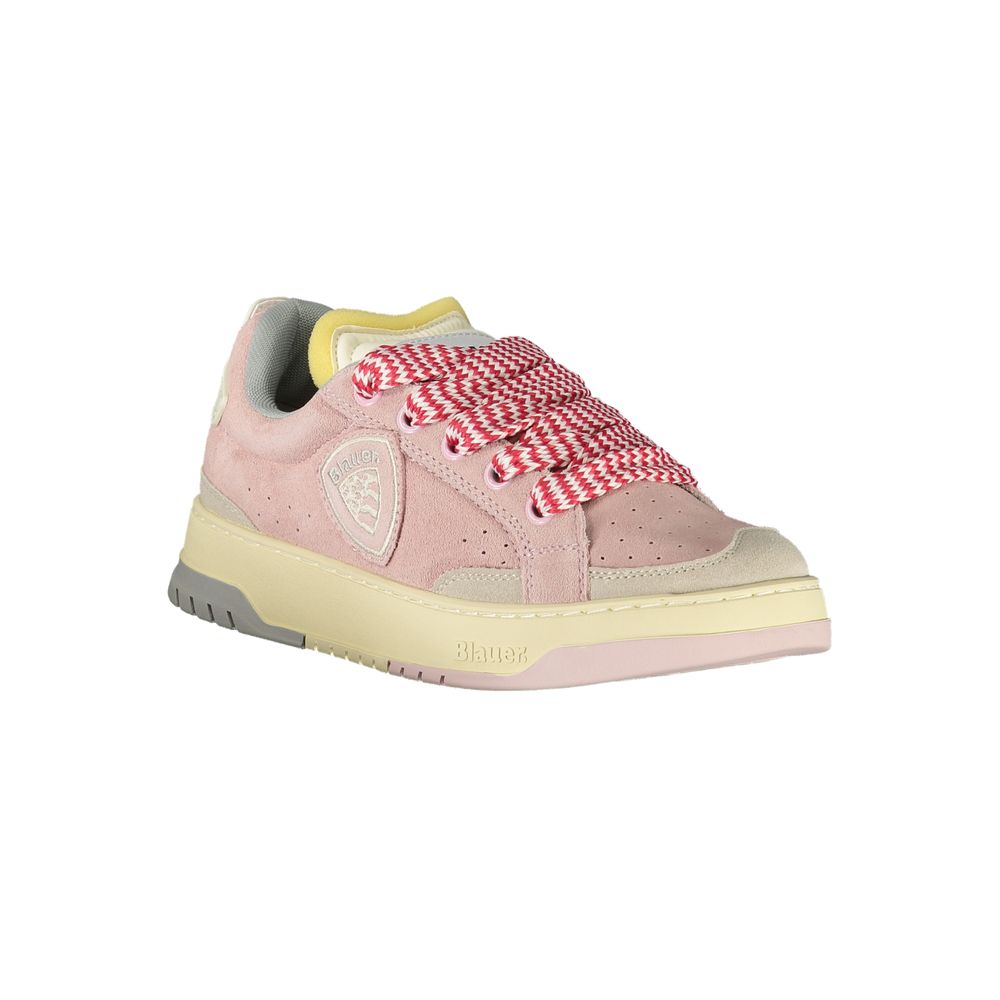 Blauer Rosa Poliuretano Women Sneaker - Image 2