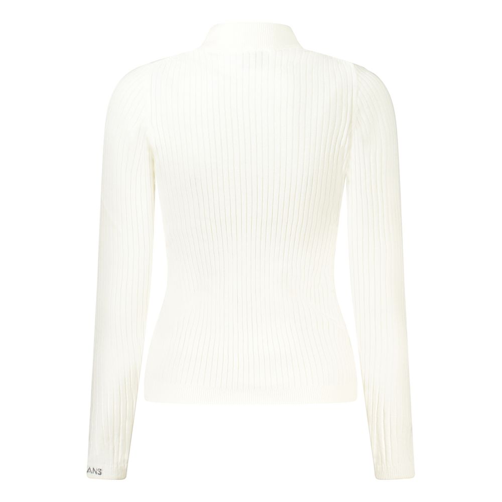 Pepe Jeans White Cotton Women Sweater - Image 2