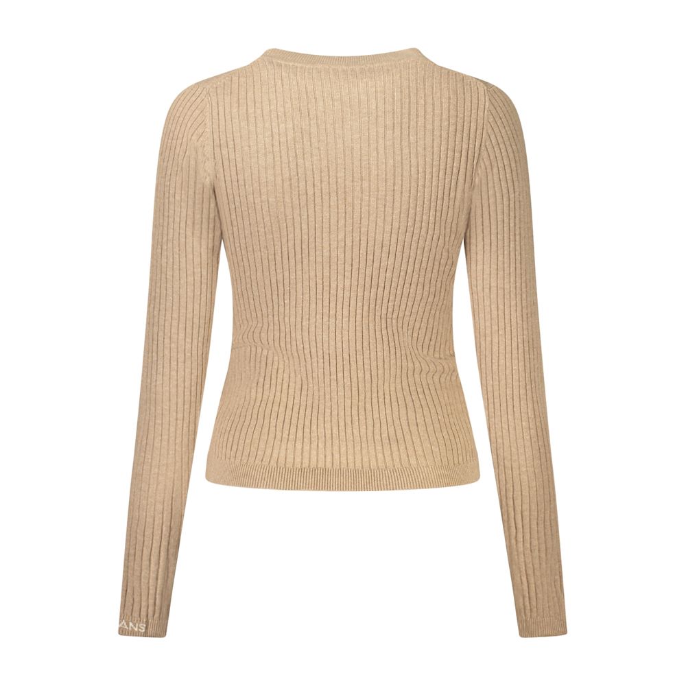 Pepe Jeans Beige Cotton Women Sweater - Image 2