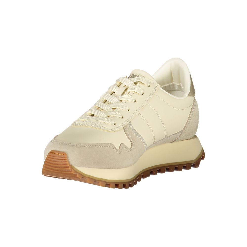 Blauer Beige Leather Women Sneaker - Image 3