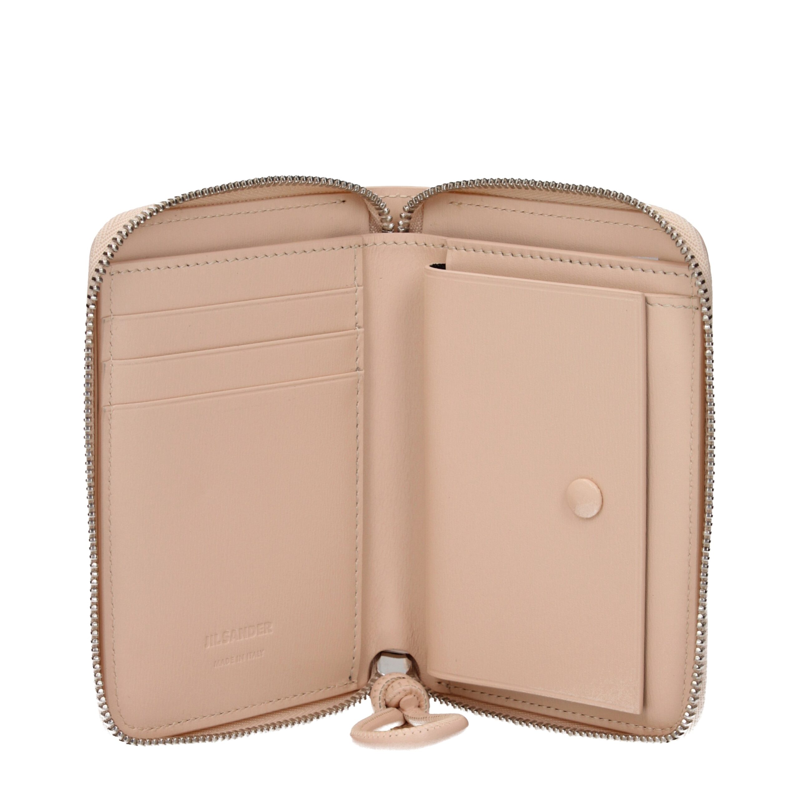 Jil Sander Pink Leather Wallet - Image 3