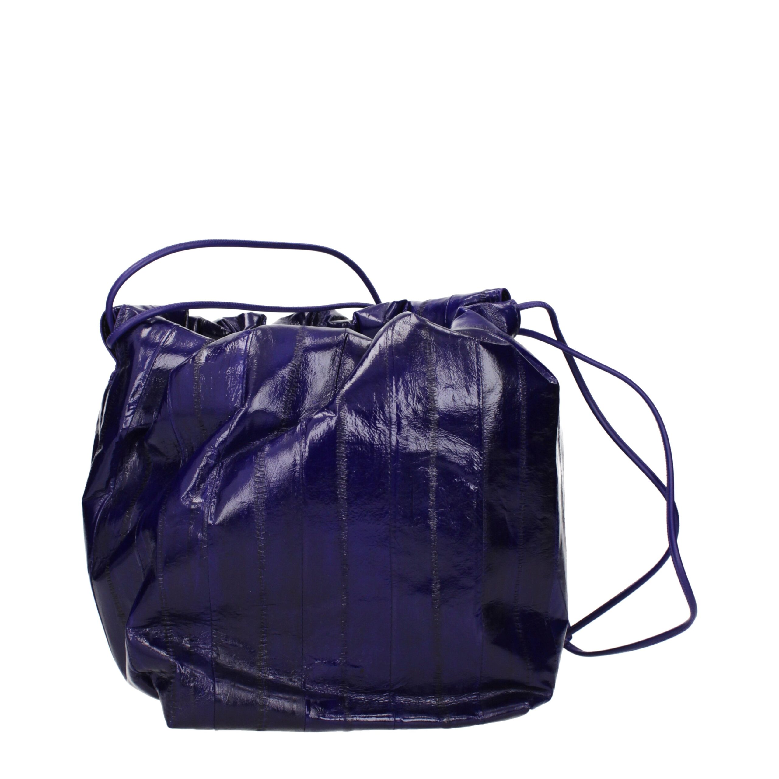 Jil Sander Purple Leather Shoulder Bag - Image 3