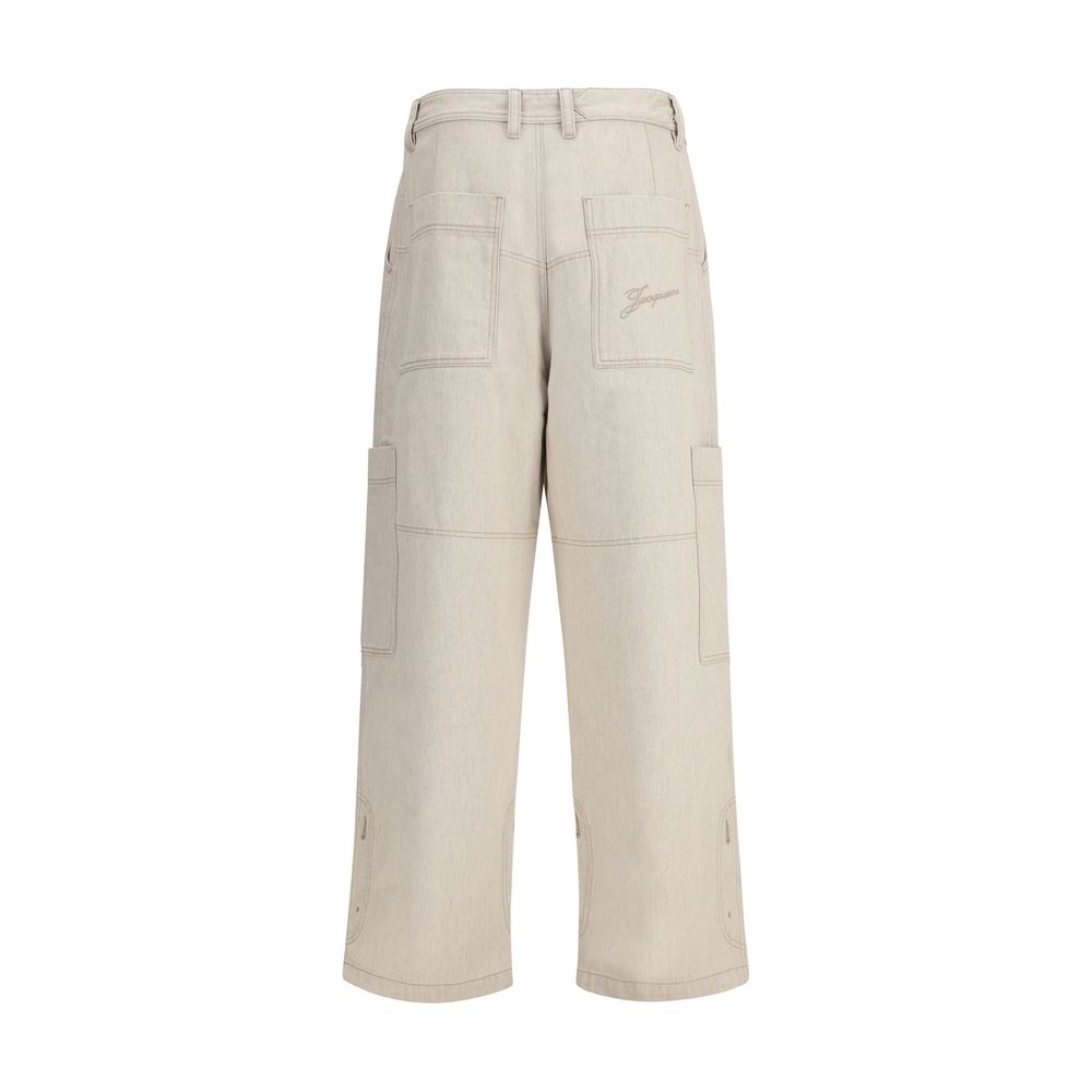 Jacquemus Beige Cotton Jeans Denim - Image 2