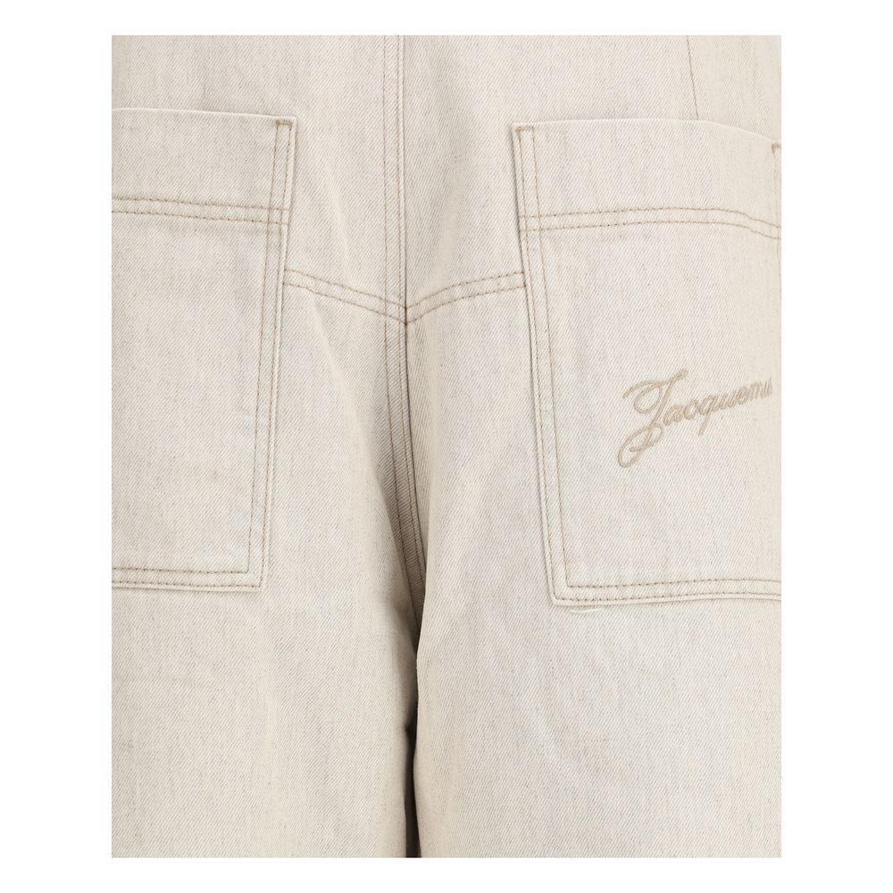 Jacquemus Beige Cotton Jeans Denim - Image 3
