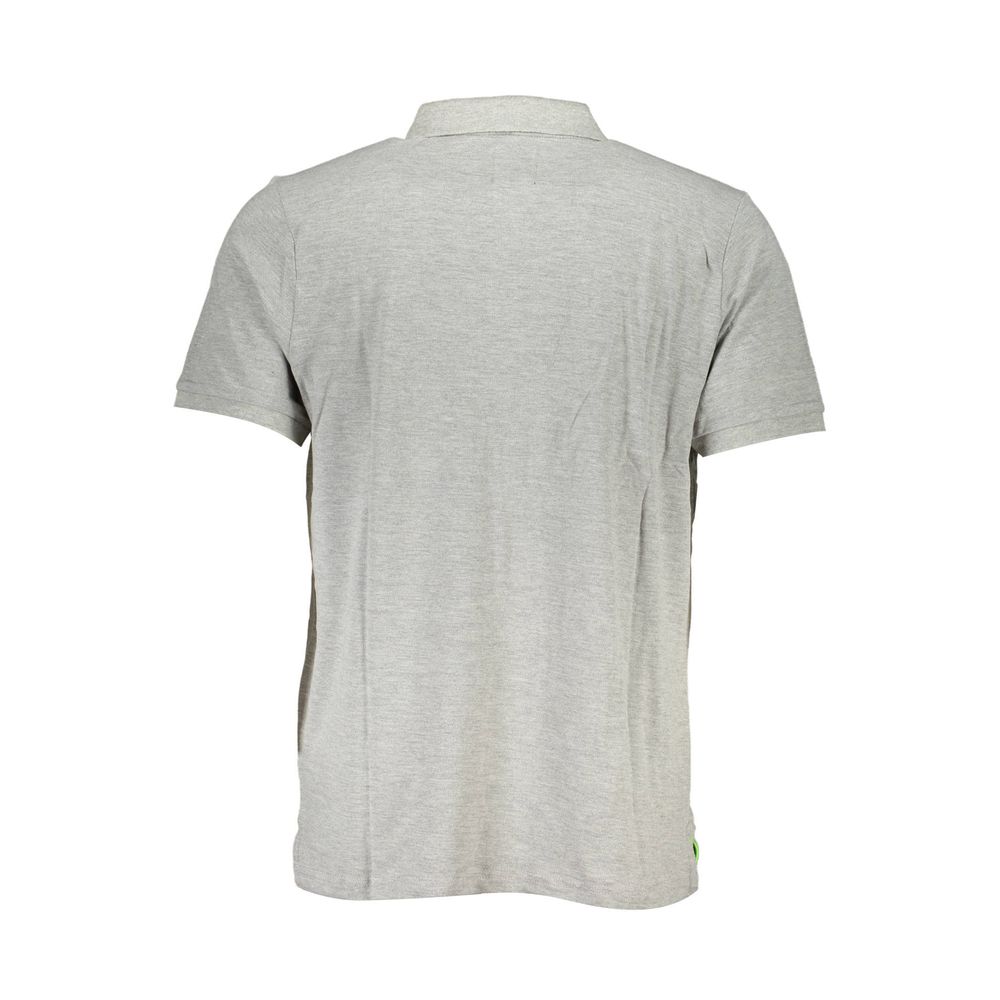 Gianmarco Venturi Grigio Cotton Men Polo - Image 2