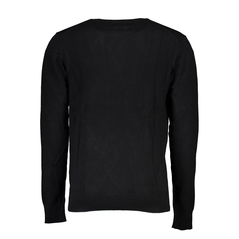 Gianmarco Venturi Black Viscose Sweatshirt - Image 2