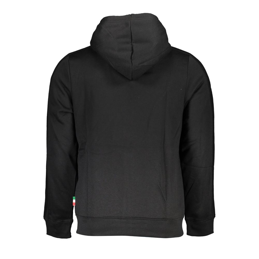 Gianmarco Venturi Black Cotton Sweatshirt - Image 2