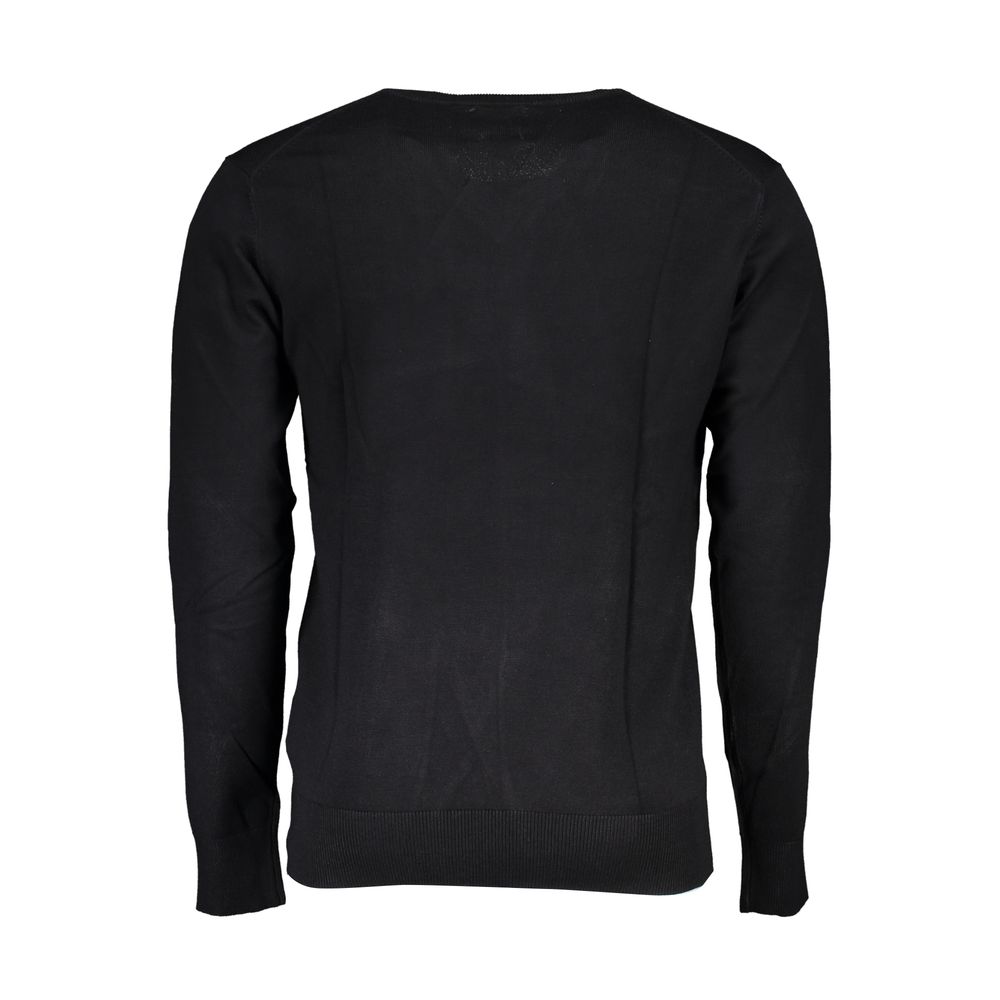 Gianmarco Venturi Black Viscose Sweatshirt - Image 2