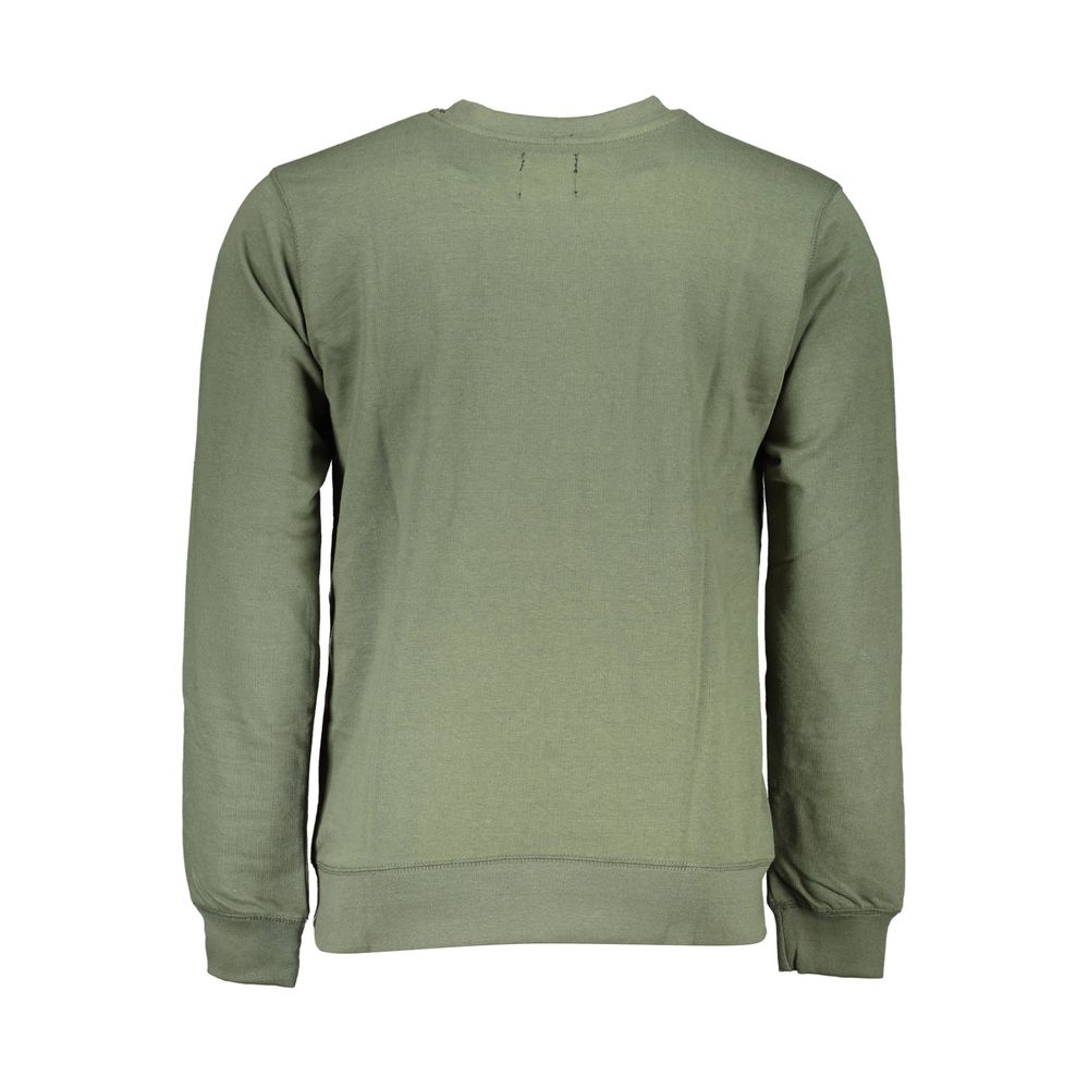 Gianmarco Venturi Verde Cotton Men Sweatshirt - Image 2