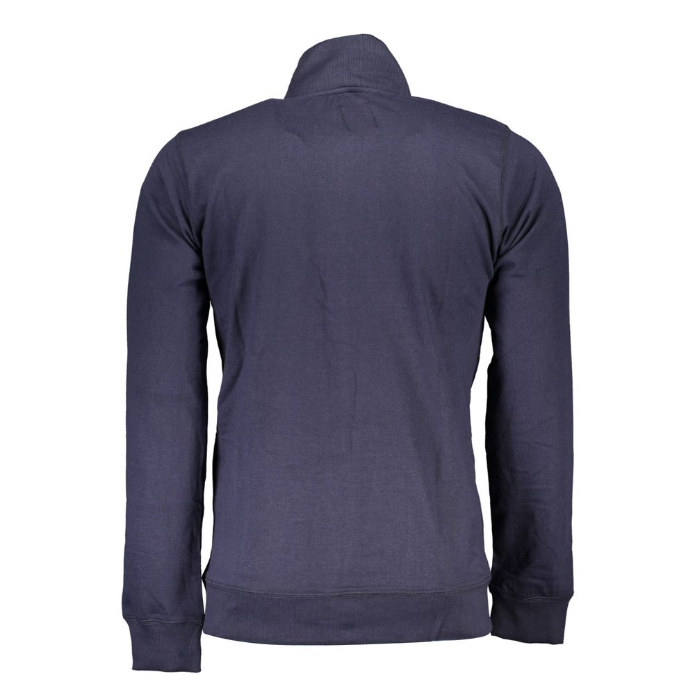 Gianmarco Venturi Blue Cotton Men's Sweatshirt - Image 2