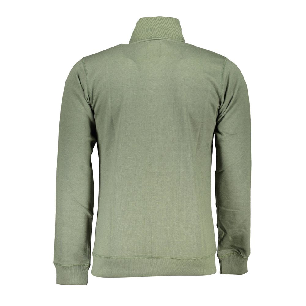 Gianmarco Venturi Verde Cotton Men Sweatshirt - Image 2