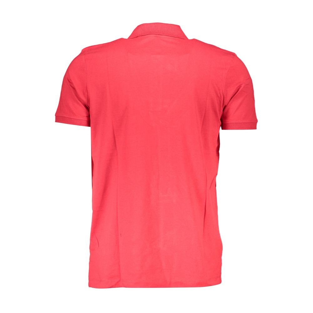Gianmarco Venturi Red Cotton Men Polo - Image 2