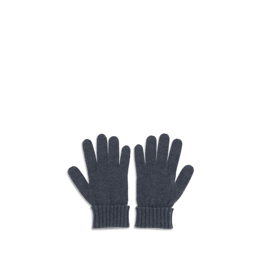 Gucci Gray Cashmere Gloves - Image 2