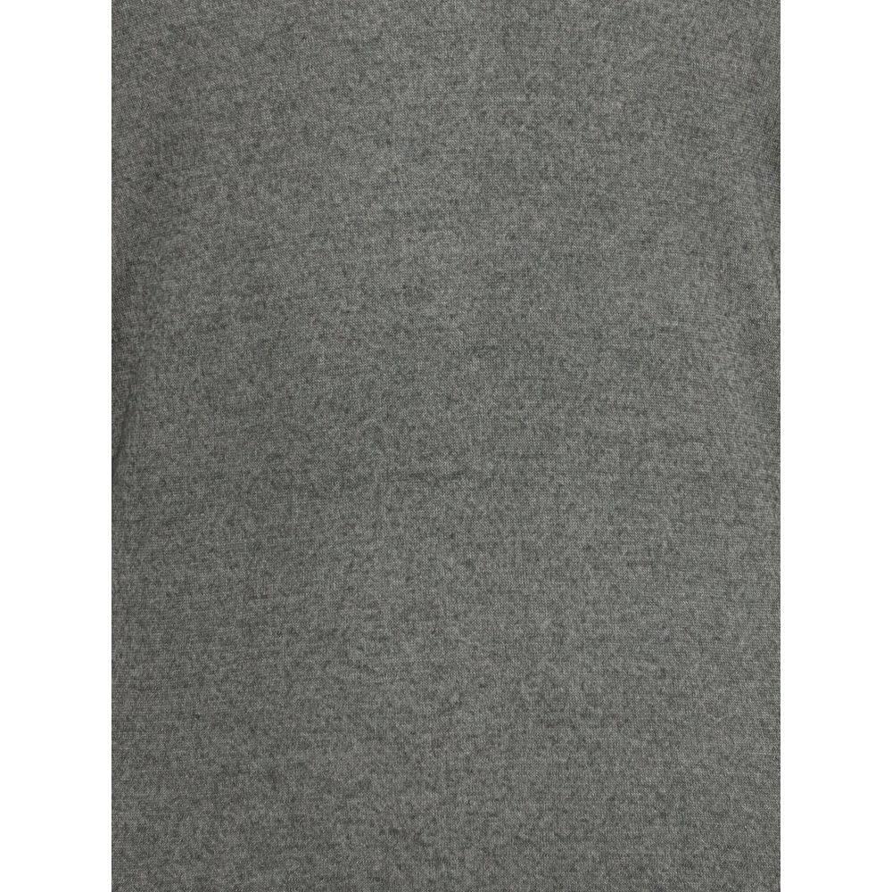 Cruciani Gray Cashmere Cashmere Sweater - Image 3