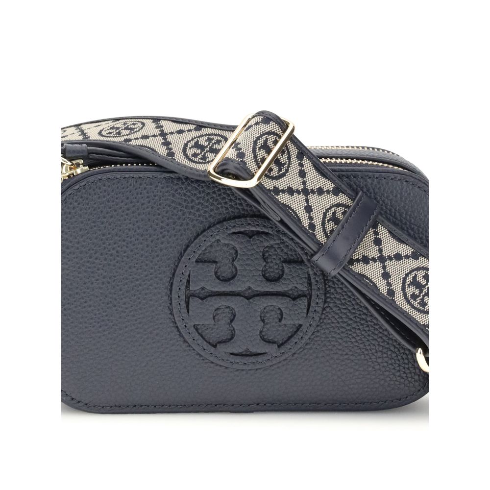 Tory Burch Blue Leather Shoulder Bag - Image 4