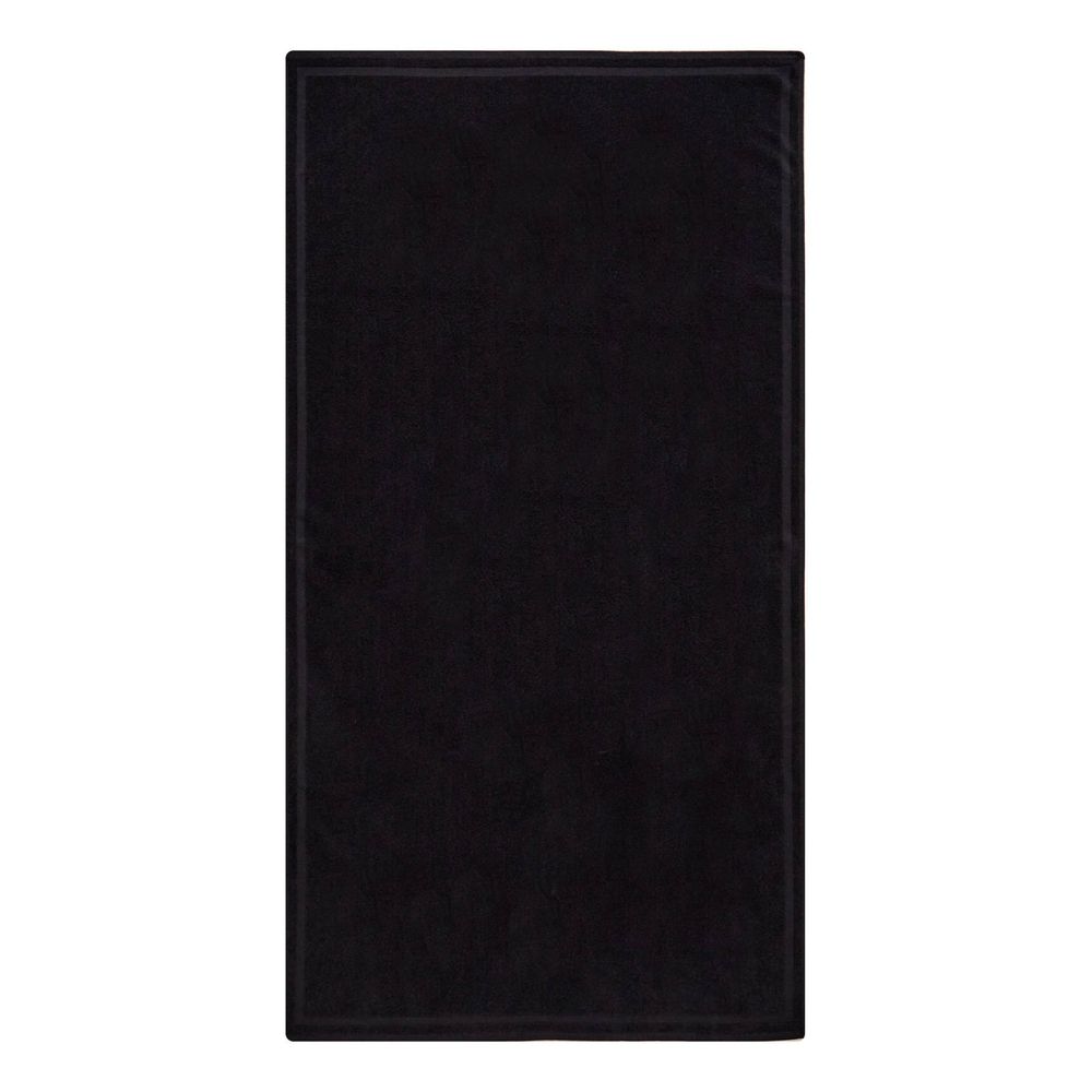 Iceberg "Black Cotton Men Beach Towel" - Image 2