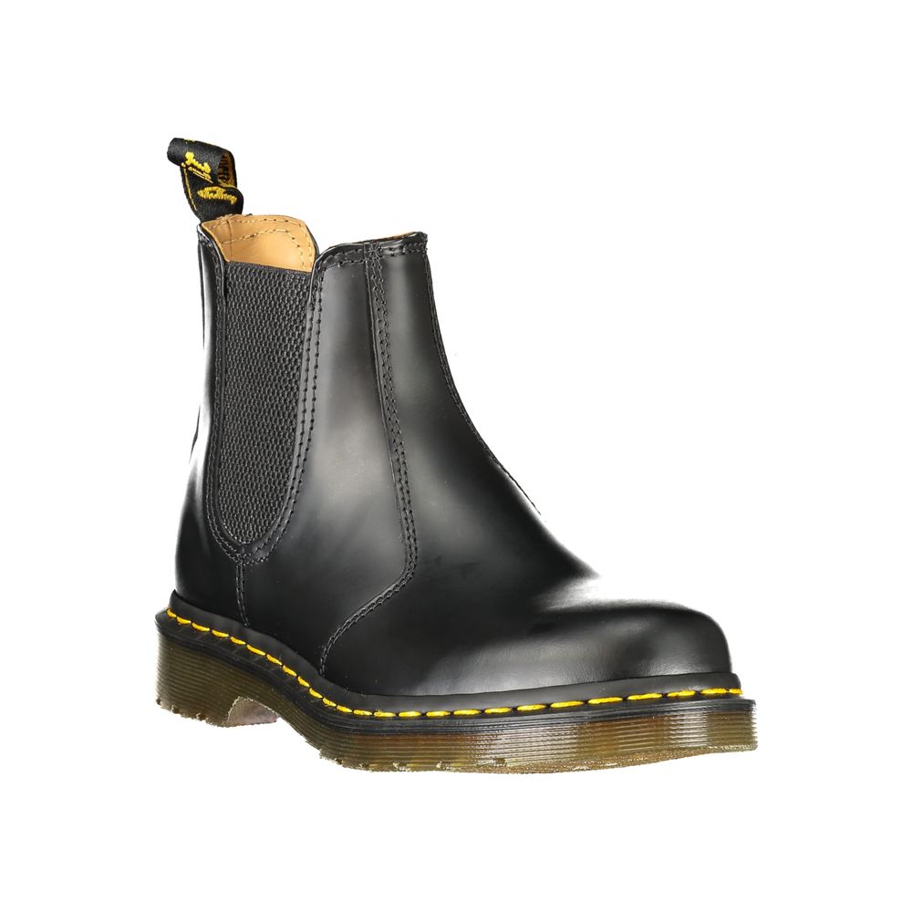 Dr. Martens Black Leather Unisex Ankle Boot - Image 2