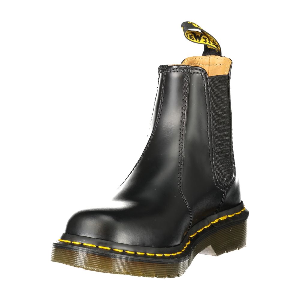 Dr. Martens Black Leather Unisex Ankle Boot - Image 3