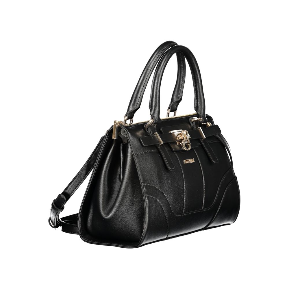 Guess Jeans Nero Poliuretano Womens Handbag - Image 3