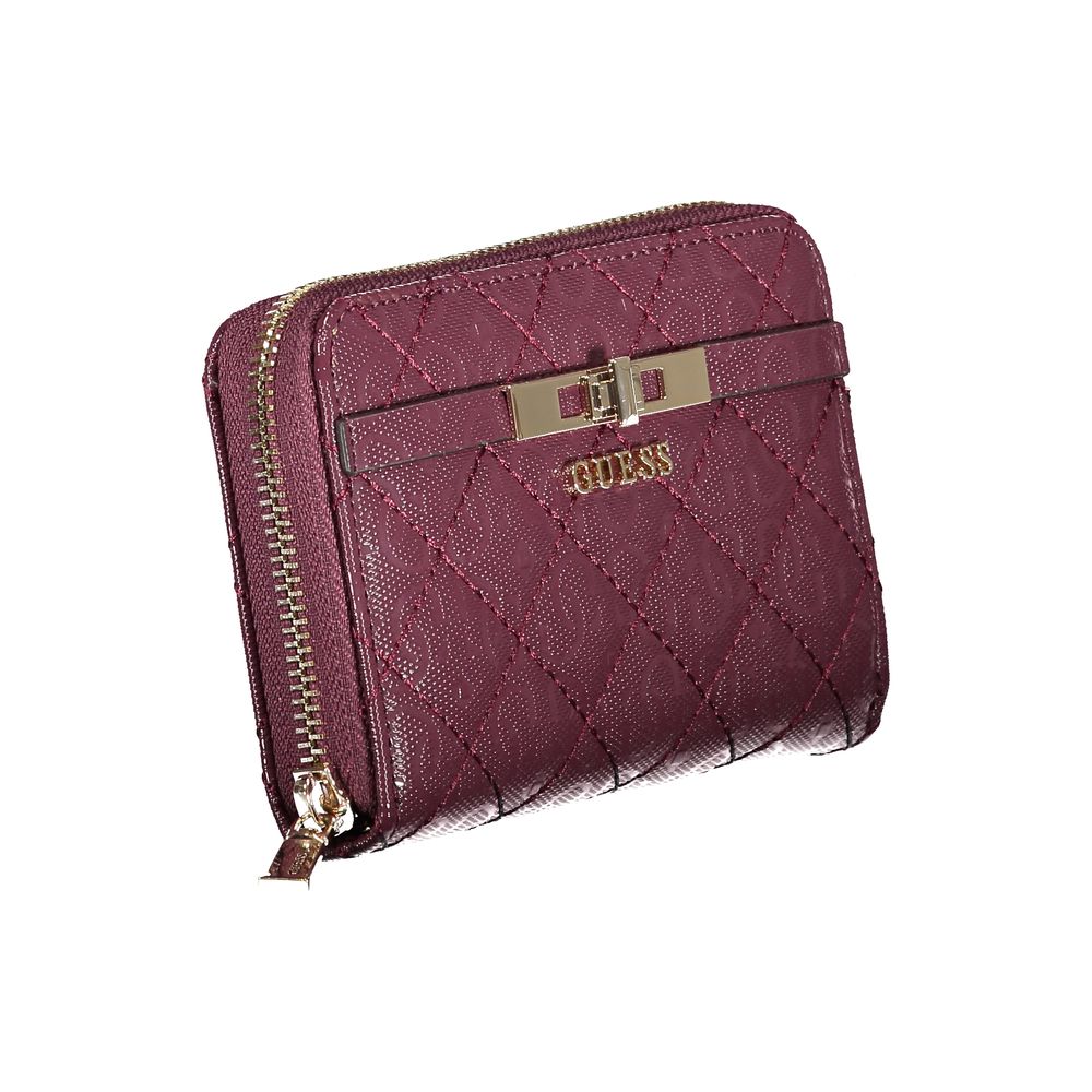 Guess Jeans Rosso Polyurethane Women Wallet - Image 3