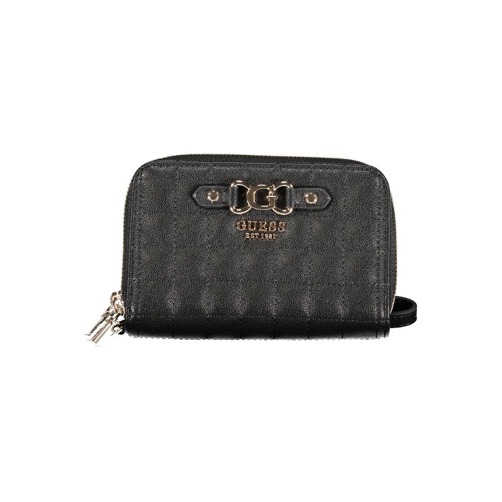 Guess Jeans Black Polyurethane Women's Wallet
