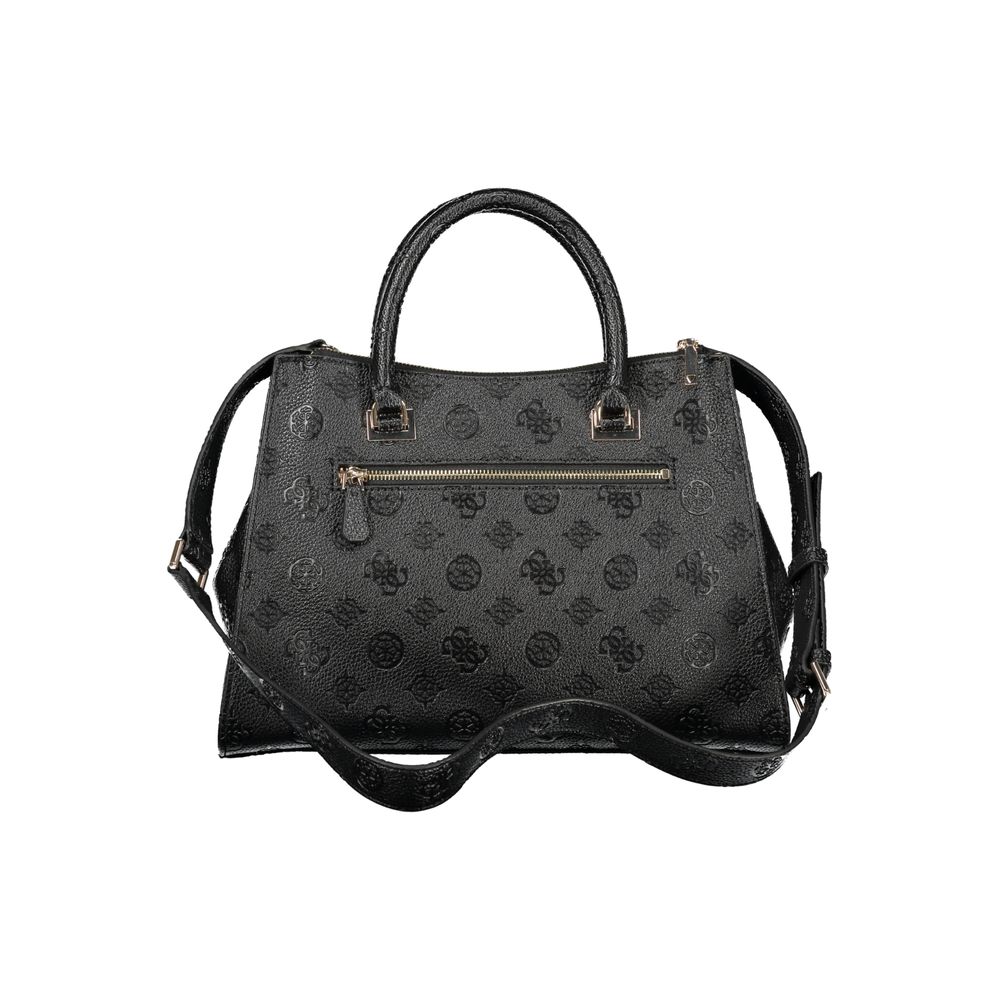 Guess Jeans Black Polyurethane Women's Handbag - Image 2