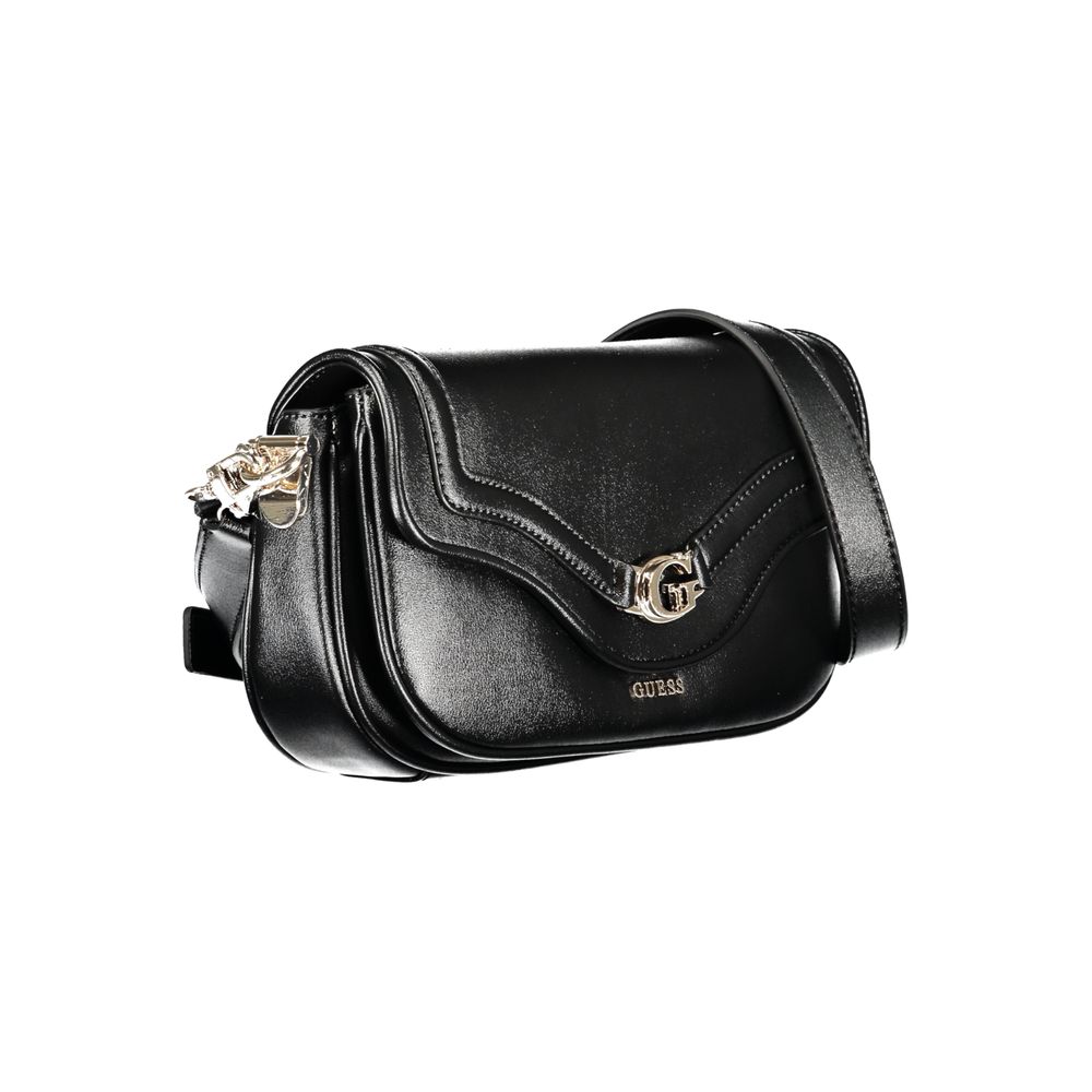 Guess Jeans Black Polyurethane Women Handbag - Image 3