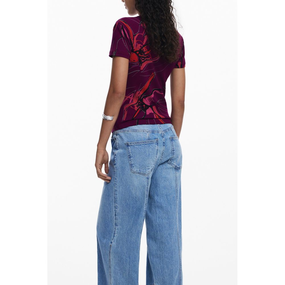 Desigual Viola Viscose Women's T-Shirt - Image 2