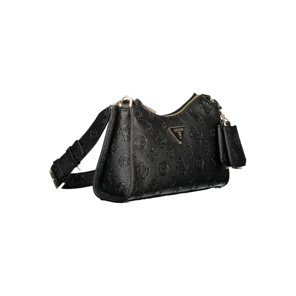 Guess Jeans Black Polyurethane Women Handbag - Image 3