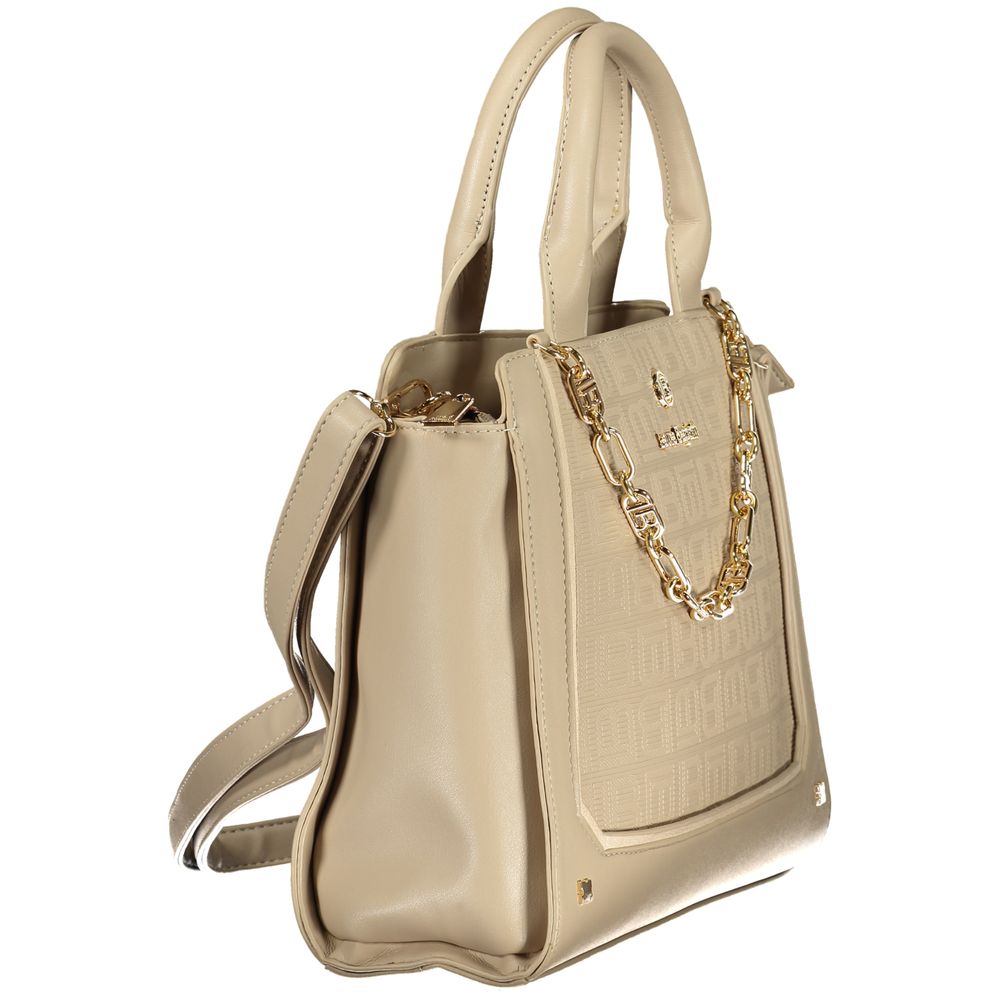 Laura Biagiotti Beige PVC Women Handbag - Image 3