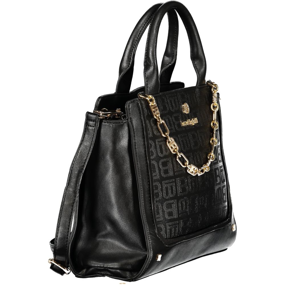 Laura Biagiotti Black PVC Women Handbag - Image 3