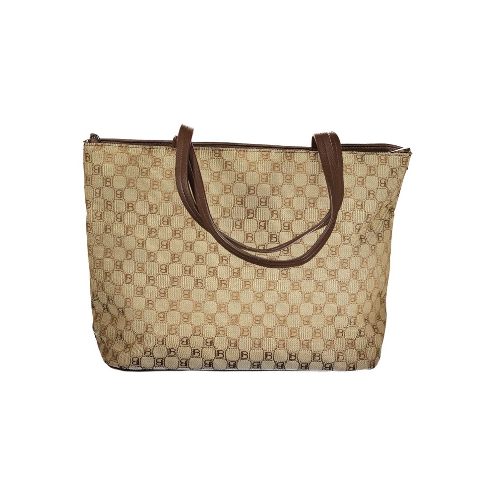 Laura Biagiotti Beige Polyester Women Handbag - Image 2