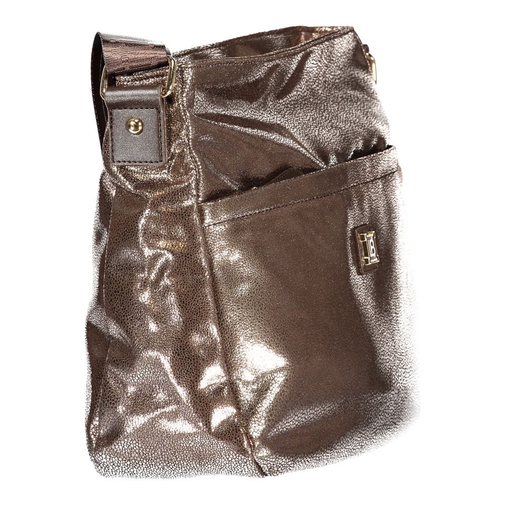 Laura Biagiotti Bronzo Polyester Women Handbag - Image 3