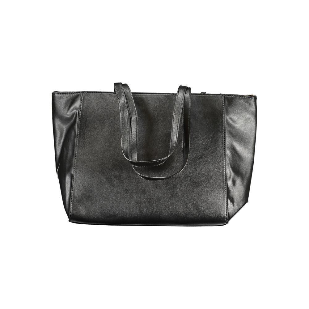 Laura Biagiotti Black PVC Women Handbag - Image 2